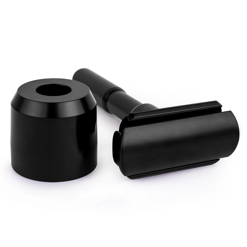 Reguliuojamas dvigubo krašto apsauginis skustuvas klasikinis vyrų skutimosi nuo lengvo iki agresyvaus plaukų šalinimo rankinis skustuvo laikiklis drugelio sparneliai