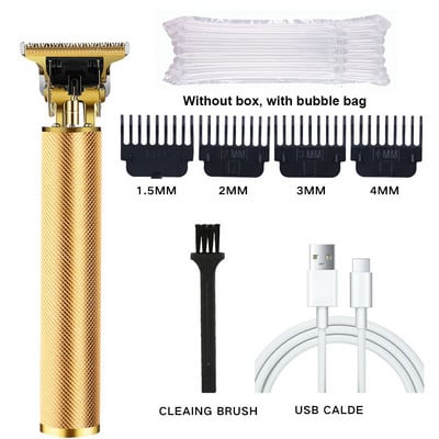 Νέα T9 Professional Hair Clipper Ανδρικά Cordless Vintage engrave Οθόνη LCD κουρευτική μηχανή Hair cutting Machine Barber for Man Adult