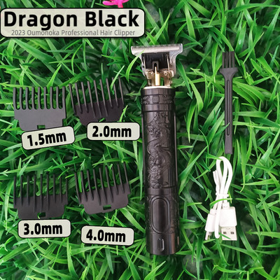 2023 Novi LCD punjivi aparat za šišanje Električni trimer za kosu Bežični aparat za brijanje Trimer 0 mm Muški brijački stroj za šišanje za muškarce