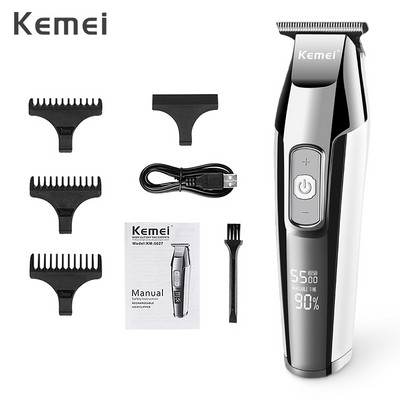 Kemei Km5027 Hair Clipper Professional Beard Trimmer Barber Hairdresser ανδρική ξυριστική μηχανή κούρεμα Ασύρματο μηχάνημα κοπής μαλλιών