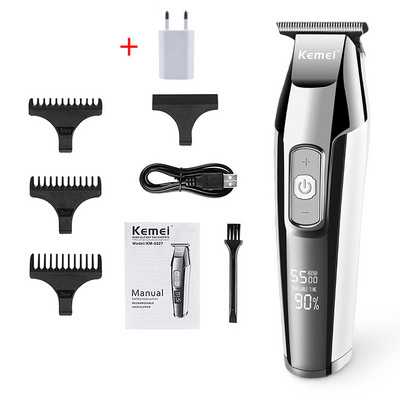 Kemei Km5027 Hair Clipper Professional Beard Trimmer Barber Hairdresser ανδρική ξυριστική μηχανή κούρεμα Ασύρματο μηχάνημα κοπής μαλλιών