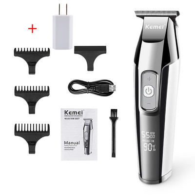 Kemei Km5027 Hair Clipper Professional Beard Trimmer Barber Hairdresser ανδρική ξυριστική μηχανή κούρεμα Ασύρματο μηχάνημα κοπής μαλλιών