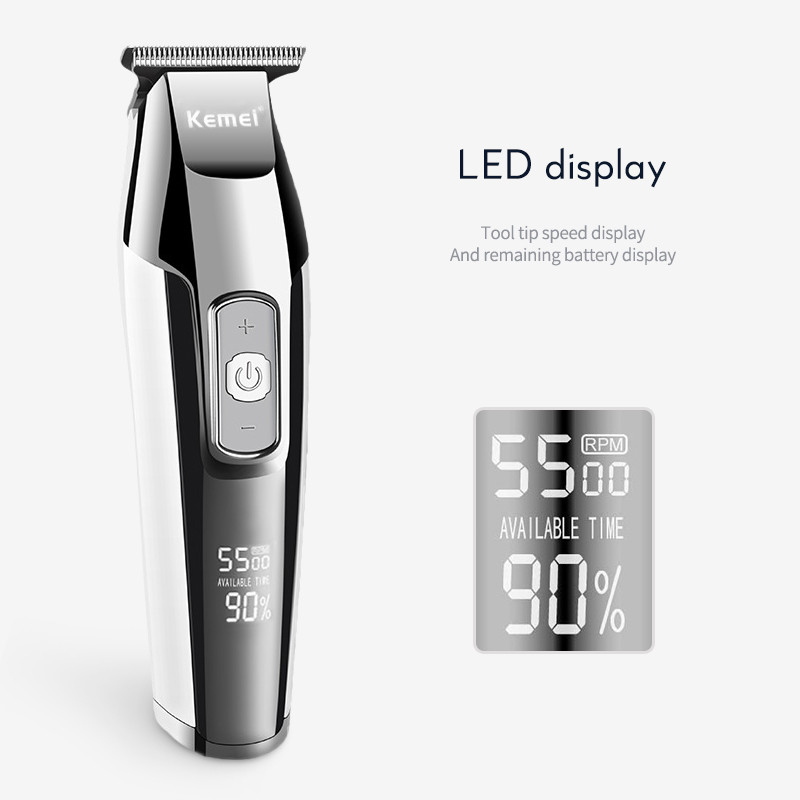 Kemei Km5027 Hair Clipper Professional Beard Trimmer Barber Hairdresser ανδρική ξυριστική μηχανή κούρεμα Ασύρματο μηχάνημα κοπής μαλλιών