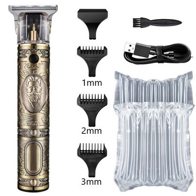 Kemei-700B Elektromos Pro Li Clippers Fodrász 0mm Hajvágó Professzionális Hajvágó Borotva Faragó Haj szakáll Gép Styling Tool
