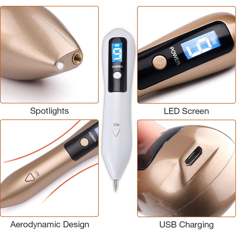 Nou stilou cu plasmă pentru îndepărtarea petelor de vârstă stilou aluniță negi pistrui pentru îndepărtarea tatuajelor mașină de îngrijire a frumuseții instrumente portabile de înfrumusețare a feței de acasă