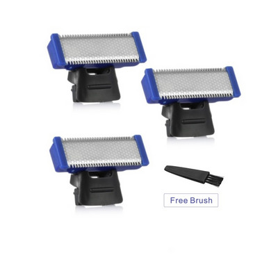 Ανταλλακτική κεφαλή για ξυριστική μηχανή κοπής κεφαλής σόλο ξυραφάκι Καθαρισμός κεφαλής γένια κεφαλή ξυρίσματος