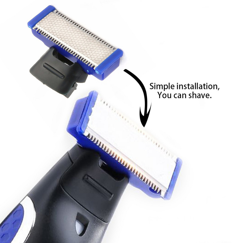 Ανταλλακτική κεφαλή για ξυριστική μηχανή κοπής κεφαλής σόλο ξυραφάκι Καθαρισμός κεφαλής γένια κεφαλή ξυρίσματος