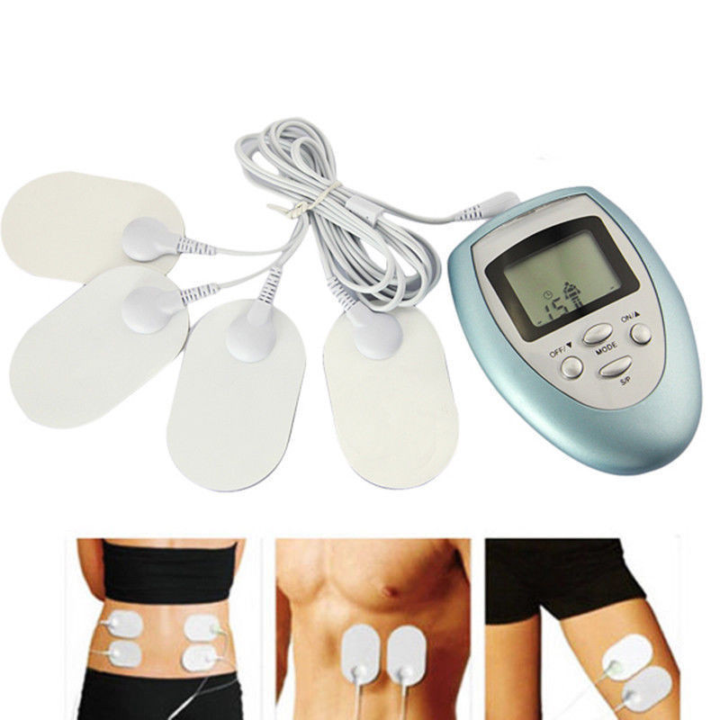 Full Body Shock Therapy arc test karcsúsító masszírozó izom stimuláló elektromasszázs készlet új