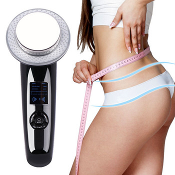 6 σε 1 EMS Ultrasonic Body Slimming Massager Ultrasound Cavitation Fat Burner Galvanic Infrared Ultrasonic Therapy