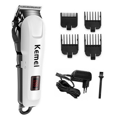 Clipper Elektrinė skutimosi mašinėlė vyriška 3 dalių rinkinys Profesionalios plaukų kirpimo mašinėlės USB įkrovimasClipper elektrinis skustuvas vyriškas kirptuvas