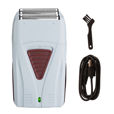 Clipper Elektrinė skutimosi mašinėlė vyriška 3 dalių rinkinys Profesionalios plaukų kirpimo mašinėlės USB įkrovimasClipper elektrinis skustuvas vyriškas kirptuvas