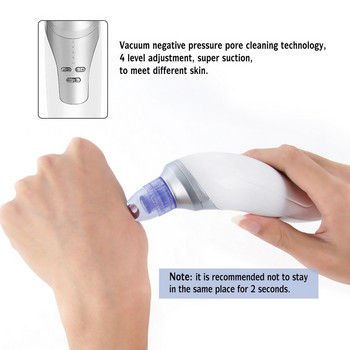 Beauty Star Vacuum Blackhead Remover Facial Vacuum Suction Pore Cleaner Pimple Comedo Removal Microdermabrasion Καθαρισμός προσώπου