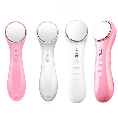 Aparat electric de albire antirid Ionic pentru curățarea feței Masajer pentru curățarea feței Perie pentru exfoliant Rolă pentru față cu ioni Vibratori pentru îngrijirea pielii