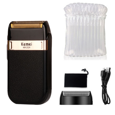 Kemei Stroj za šišanje velike snage 3 kompleta muških električnih brijača T9USB Punjiva mašinica za šišanje Brijačnica Profesionalni trimer
