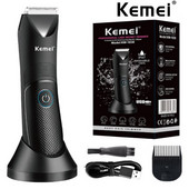 Kemei ágyék környéki hajvágó fűnyíró kerámia penge vízálló nedves száraz nyírók szemérem hónalj testszőr Ultimate higiéniai borotva