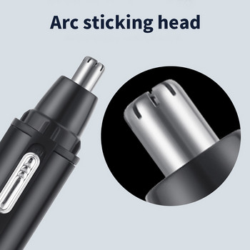 3 в 1 Електрическа машина за подстригване на косми в носа USB зареждане Бръснач Устройство за бръснене USB акумулаторни бакенбарди Тример за косми в носа Мъжки инструмент за грижа за лицето