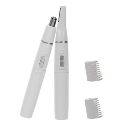 Trimmer electric multifuncțional 2 în 1 pentru sprâncene Mașină de ras pentru nas Mașină de tuns pentru urechi aparat de ras fără durere