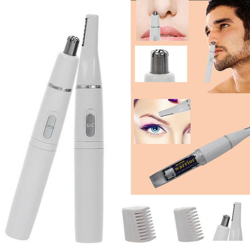 Trimmer electric multifuncțional 2 în 1 pentru sprâncene Mașină de ras pentru nas Mașină de tuns pentru urechi aparat de ras fără durere