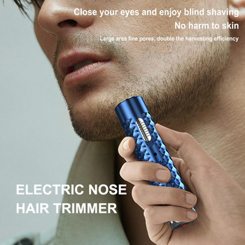 Тример за косми в носа за мъже Електрически инструменти за бръснене Електрическа самобръсначка Neuk Машина Маша за премахване на косми от носа и ушите X9U3