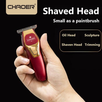 Mini Professional Haircut Trimmer Powerful Men 0 MM R Blade Electric Clipper Charging Barber Haircut Machine Machine Ξυριστική μηχανή