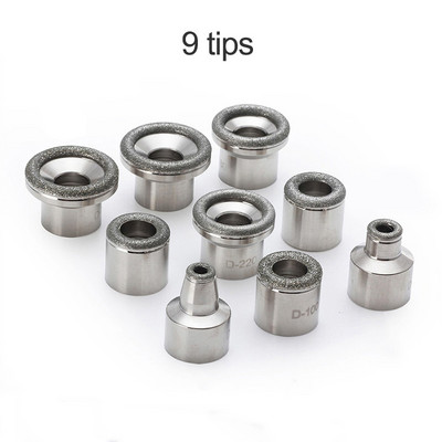Beauty Star Diamond Mikrodermabrázió Dermabráziót helyettesítő kiegészítők 3 pálca 9 tipp az arc peelinghez Arc bőrápolás