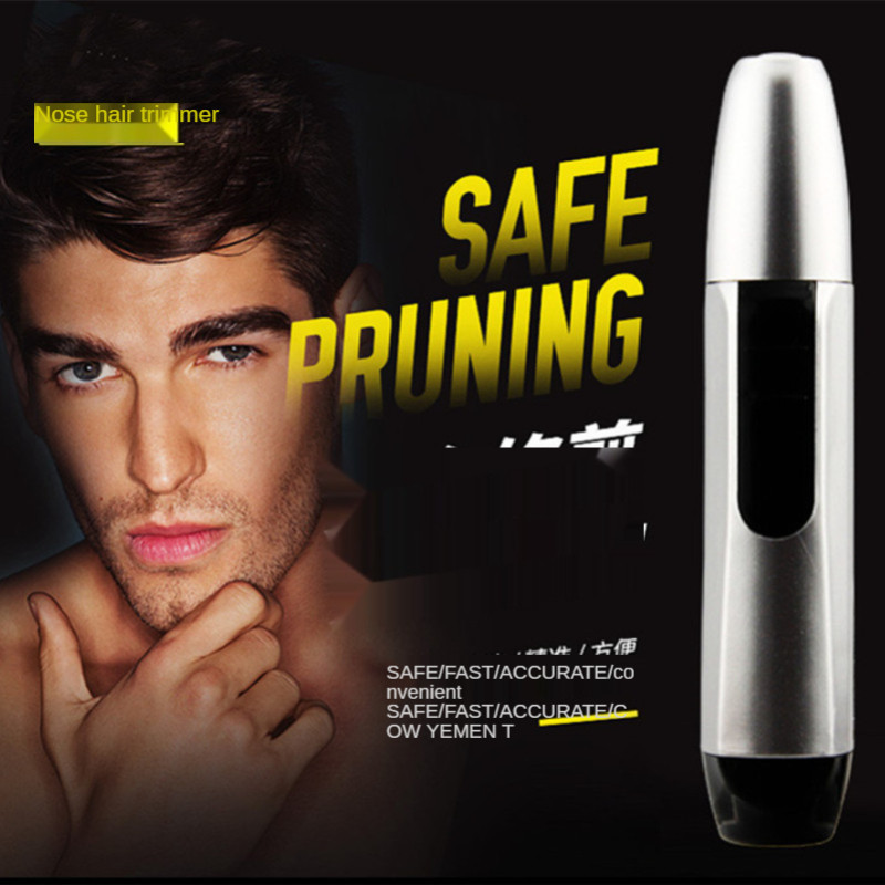 Električni trimer za dlake u nosu Priključak Brijač Mašina za šišanje Muškarci Žene Trimer za uho i vrat Brijač za obrve Brijač Man Clean Trimer Komplet za uklanjanje brijača
