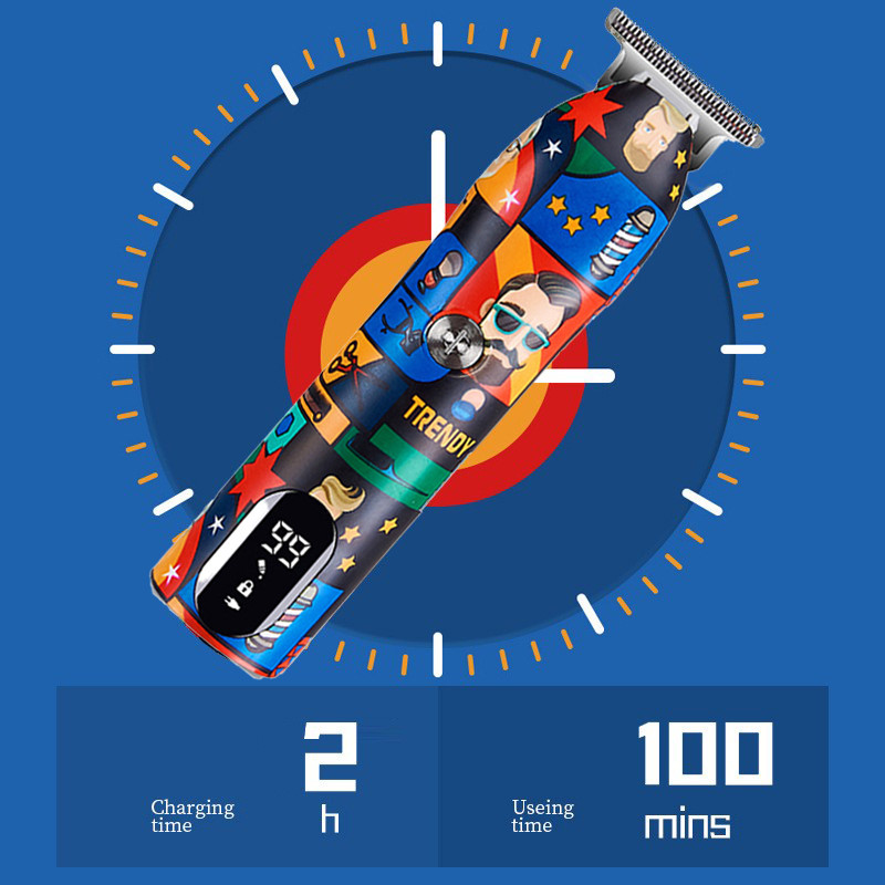 Brijač Profesionalni aparat za šišanje Punjivi Graffiti Električni završni stroj za rezanje Trimer za bradu Brijač Bežični rad