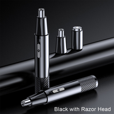 Električni trimer za nos, uho, dlačice, aparat za brijanje, aparat za šišanje lica, vrata, trimer za obrve, aparat za brijanje, muškarce, žene, čist trimer, brijač za uklanjanje