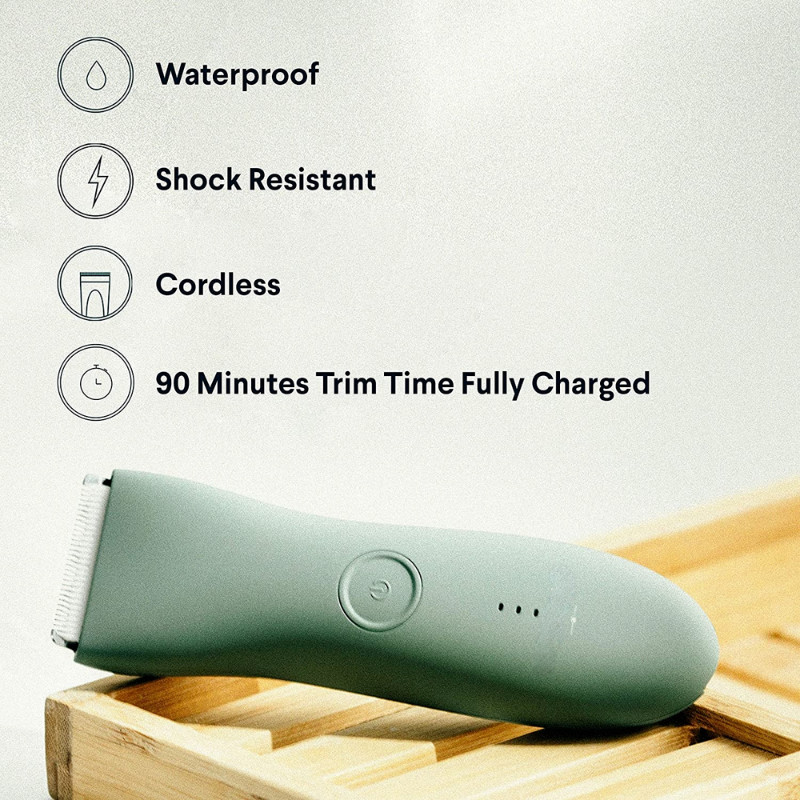 Trimer za kosu za muškarce, trimer ispod remena napravljen za muškarce, tri dosadne dlake bez napora, vodootporan aparat za brijanje na preponama, USB punjenje