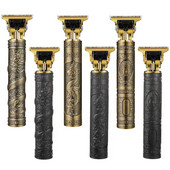 Vintage T9 električni trimer za muškarce, bežični aparat za šišanje, profesionalni aparat za brijanje, stroj za šišanje brade, brijač, punjivi