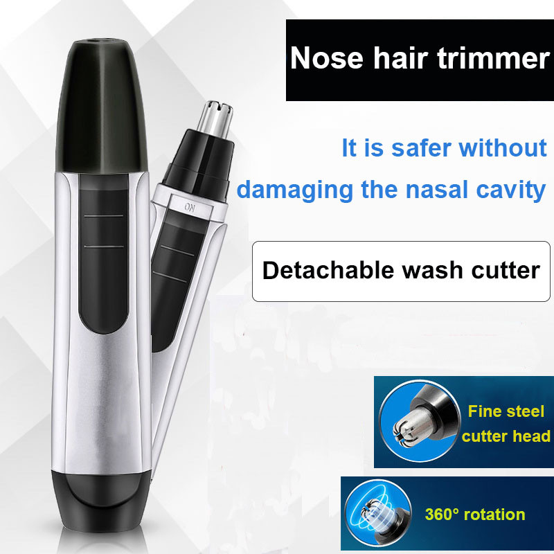 Muškarci Žene Električni trimer za dlačice u nosu Brijač za brijanje za uši Alat za brijanje Brijač za njegu lica Brijač za obrve Brijač za uši Mašina za brijanje