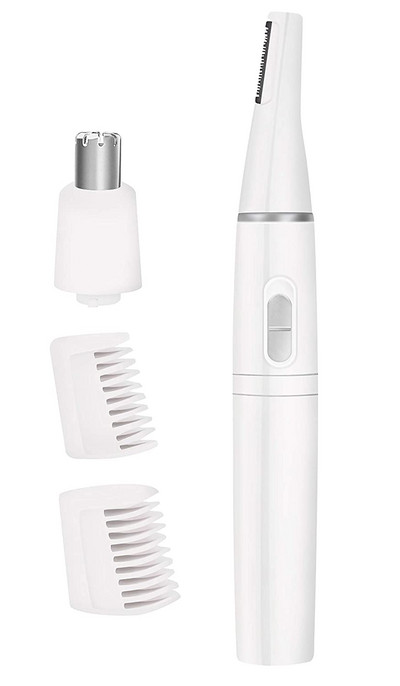 2 u 1 trimer za dlačice u nosu za muškarce Profesionalni bezbolni trimer za obrve Električni brijač za uklanjanje dlačica s lica za žene Alat za šminkanje