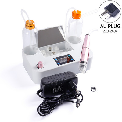 2 AZ 1-BEN Oxigén permetező kis buborékos szépségkészülék vízinjekciós Hydro Jet mitesszer eltávolító bőrfiatalító arcbőr ápolás