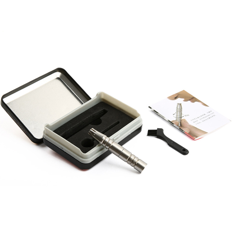 Novi prijenosni trimer za ručno uklanjanje dlačica u nosu od nehrđajućeg čelika Brijač za brijanje Rotirajući brijač za uši i nos