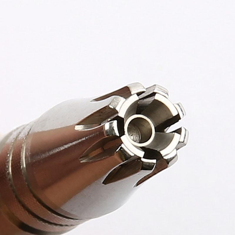 Novi prijenosni trimer za ručno uklanjanje dlačica u nosu od nehrđajućeg čelika Brijač za brijanje Rotirajući brijač za uši i nos