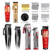 Profesionalni trimer za kosu M5/M6/M5F Originalna glava rezača, Push White Carved Trimming Podesiva 0 Glava rezača Tanka glava rezača