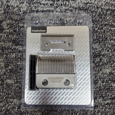 Profesionalni trimer za kosu M5/M6/M5F Originalna glava rezača, Push White Carved Trimming Podesiva 0 Glava rezača Tanka glava rezača