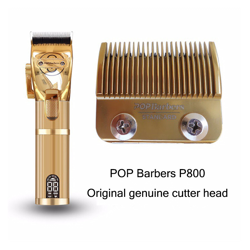 Profesionalni trimer za kosu M5/M6/M5F Originalna glava rezača, Push White Carved Trimming Podesiva 0 Glava rezača Tanka glava rezača