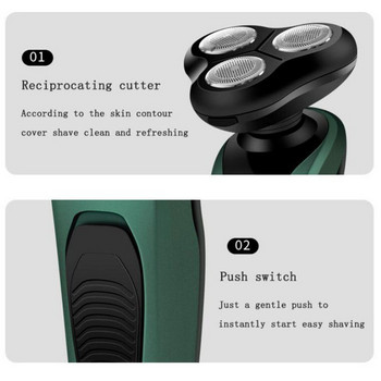 2022 Мъжка многофункционална самобръсначка Електрическа машинка за подстригване на носа Мъжка акумулаторна За мъже Жени Бръсначи Тример за коса Брада