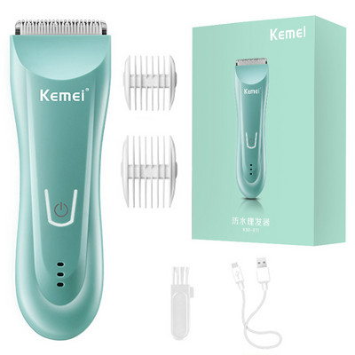 Perivi trimer za prepone i tijelo za muškarce i žene Električni trimer za lice, bradu, punjivi aparat za brijanje i njegovanje tijela