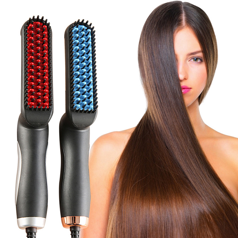 Četka za ravnanje kose Električno brzo zagrijavanje Sklopivi češalj za ravnanje kose protiv opekotina Četka za oblikovanje kose Alati za uljepšavanje