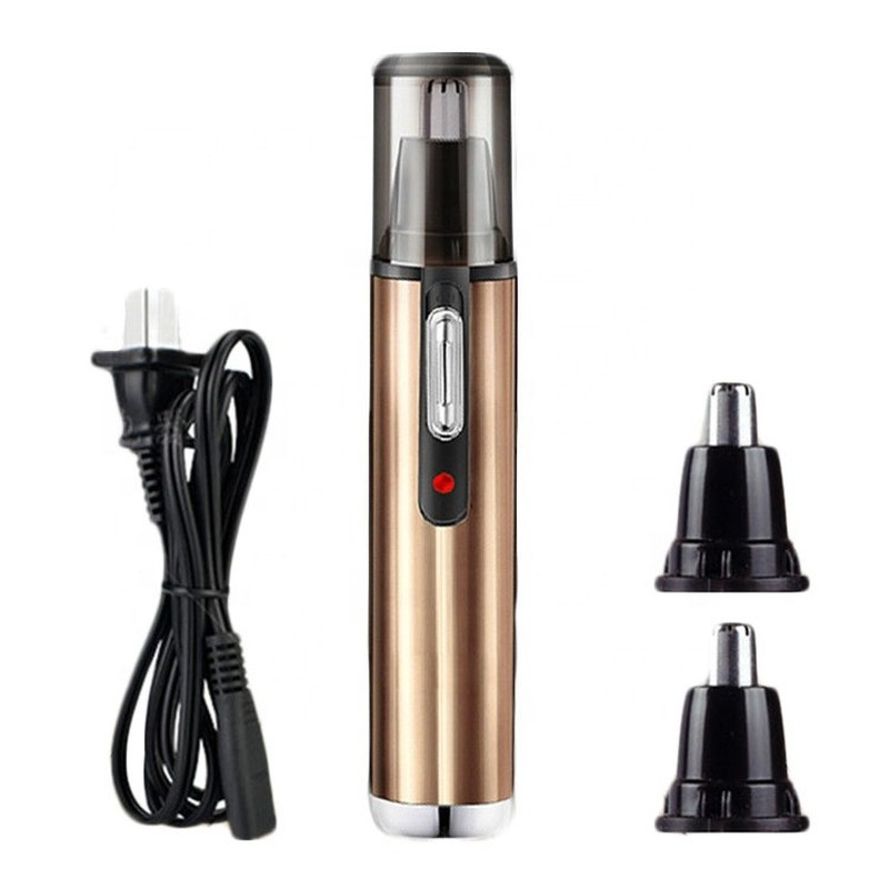 USB električni trimeri za brijanje za uši i nos Punjivi trimeri za uklanjanje dlačica iz nosa i ušiju Brijač za bradu Brijač s perivom oštricom za muškarce