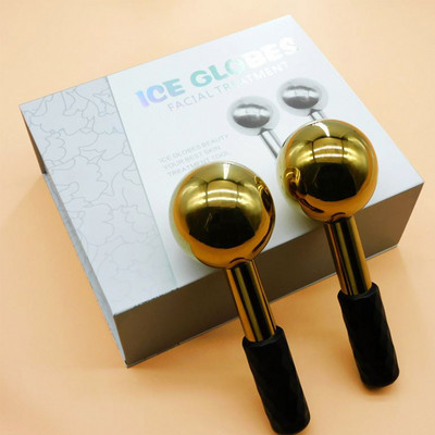 Ledene kuglice za lice, oči i tijelo Nesalomivi krio štapići Hladni valjak za lice za hlađenje lica Njega kože Alat za masažu protiv natečenosti