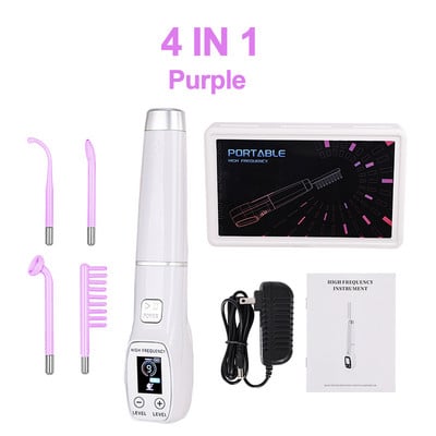 Štapić za elektroterapiju Zamjena staklene cijevi Visokofrekventni aparat za lice Zatezanje kože protiv akni Visokofrekventni aparat za njegu kože lica