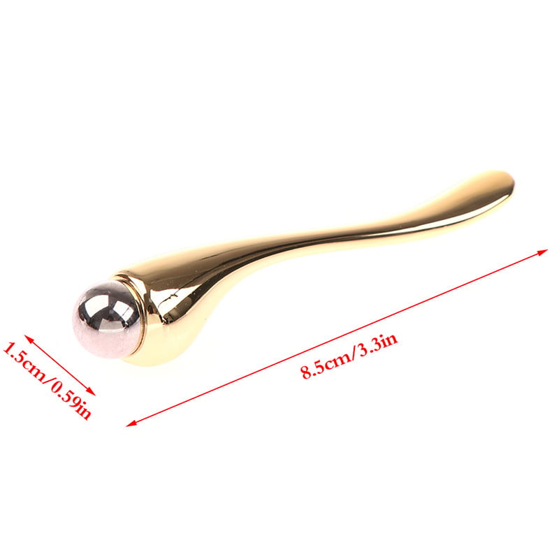 Fém Eye Roller Massage Stick Szemkörnyékápoló Krém Applikátor Kozmetikai Spatulák Arckezelés