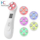 5 boja RF EMS uređaj za uljepšavanje Mikrostrujna radiofrekventna svjetlosna terapija IPL masažer za pomlađivanje kože za podizanje lica