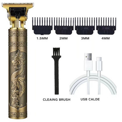 Starinski stroj za šišanje Električni bežični aparati za šišanje Upaljač za bradu Profesionalni brijački trimer za muškarce Brijač