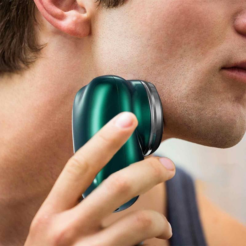 Kišeninio dydžio nešiojamas plaunamas mini elektrinis skustuvas Type-c Greitai įkraunamas kišeninis skustuvo folijos skustuvai plaukų kirpimo mašinėlė vyrams, moterims