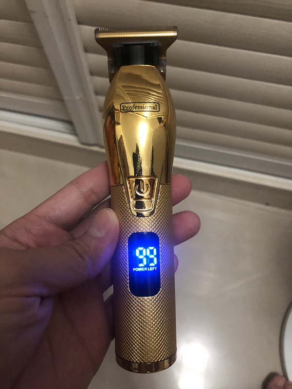 0 MM erős professzionális hajvágó RPO férfi pengéjű elektromos vágó újratölthető fodrász hajvágó szakállvágó borotvagép