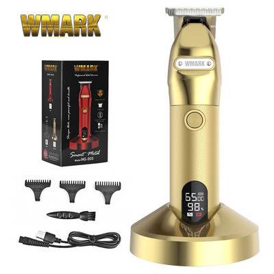 WMARK 6500 RPM NG-203 Κόκκινη ή Μαύρη Επαγγελματική Επαναφορτιζόμενη Κούρεμα Περιβλήματος με βάση φόρτισης